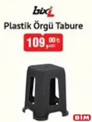 PLASTİK ÖRGÜ TABURE